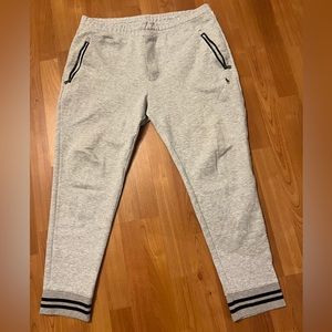 Men’s polo Ralph Lauren joggers performance sweatpants size XL heather gray